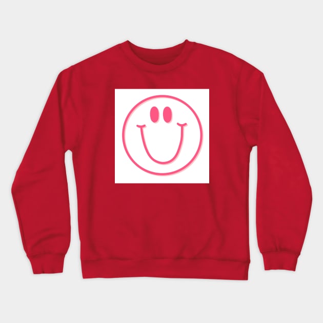 Smiley Face Crewneck Sweatshirt by goodnessgracedesign